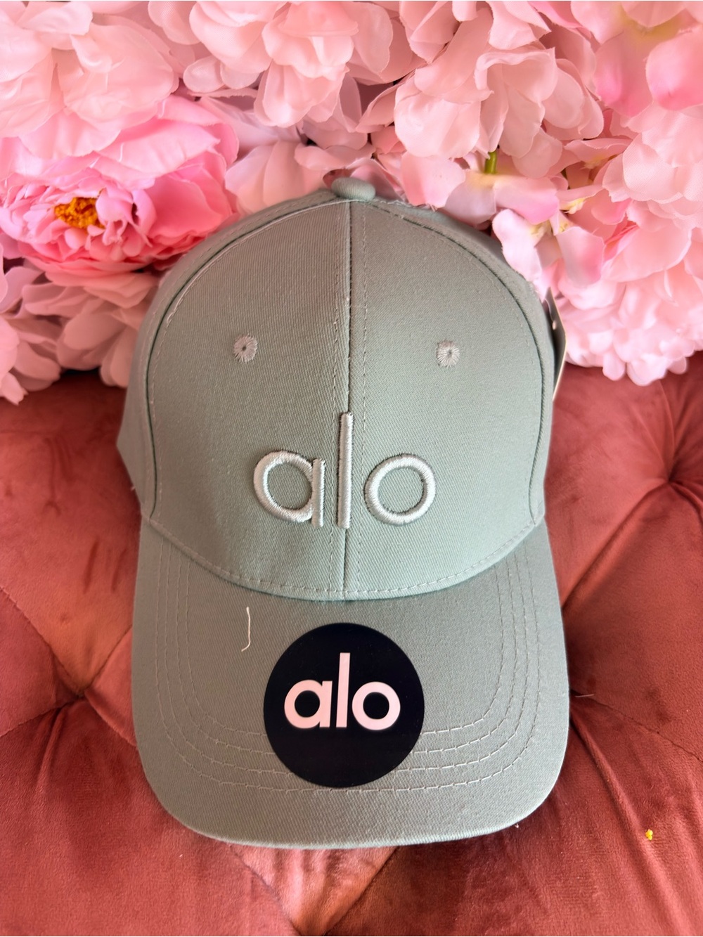 ALO Yoga Sage Green Baseball Cap